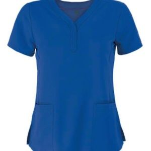 Royal Blue Scrubs Top